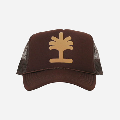 Puff Palm Logo Trucker Hat