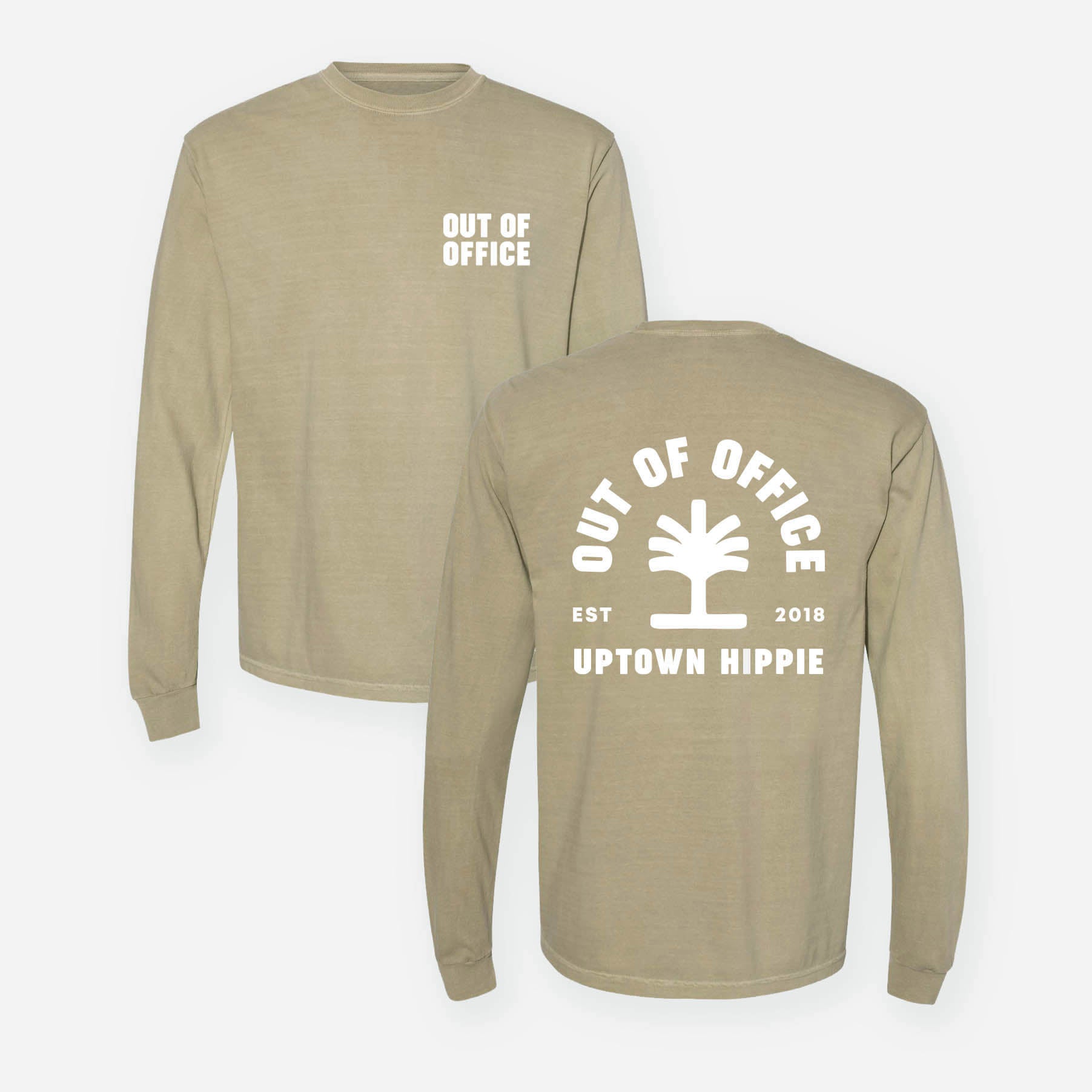 Out of Office Long Sleeve Shirt (Army Khaki)