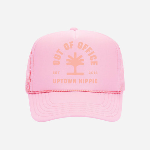 Out of Office Palm Trucker Hat