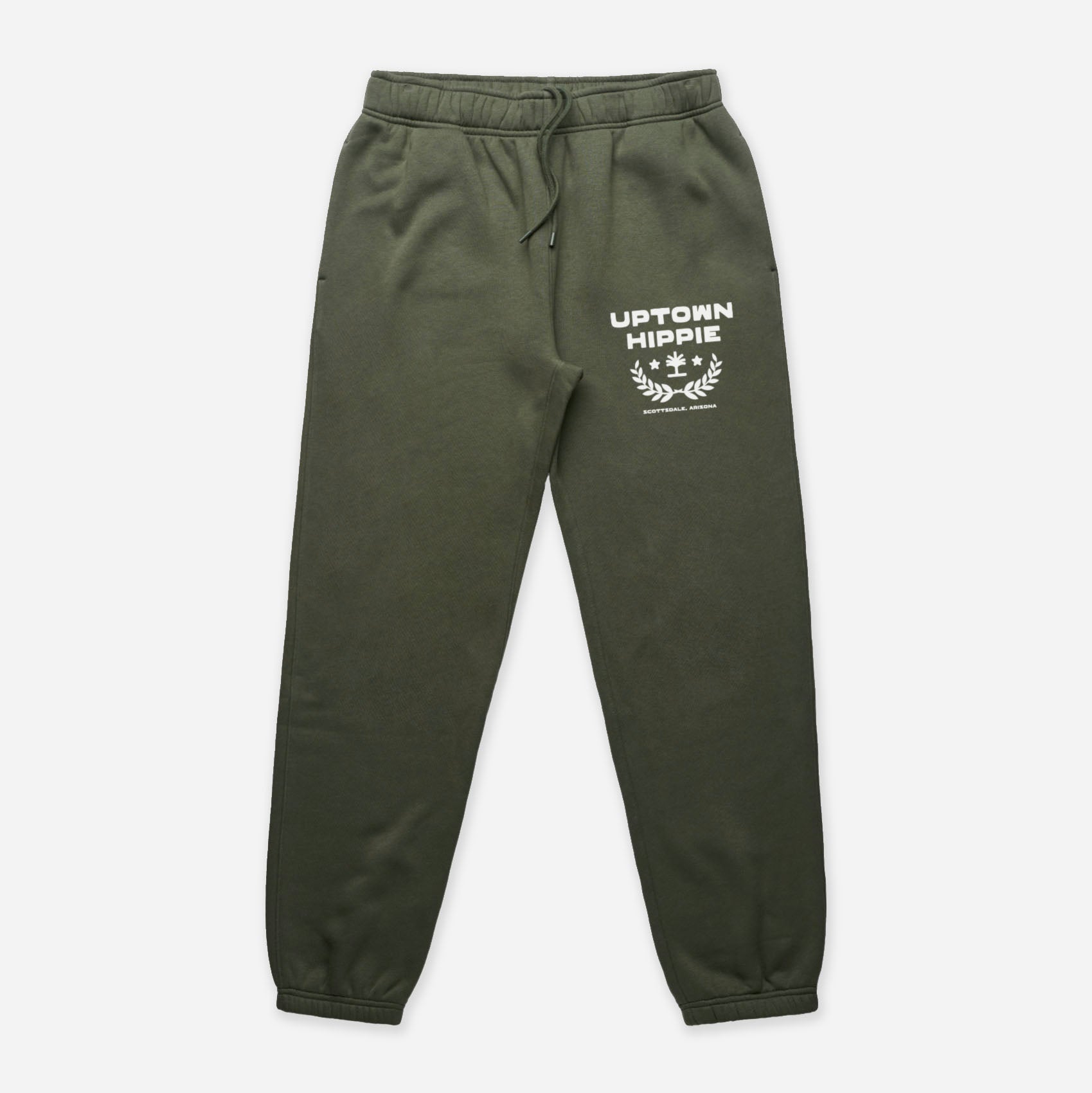 Unisex Elite Sweatpants (Army Green)