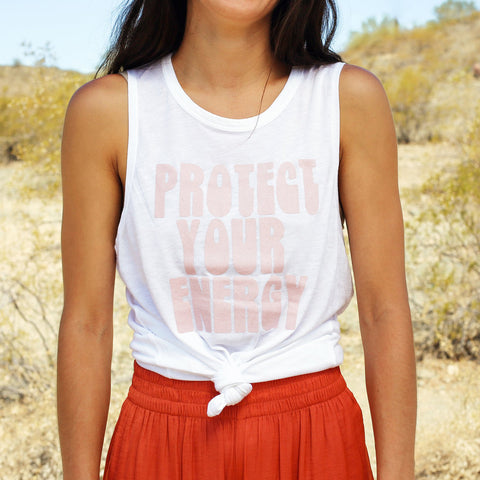 Protect Your Energy Tank Top