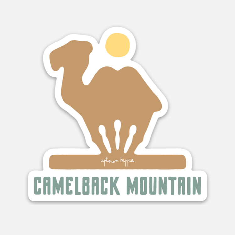 Camelback Mountain Camel  Sticker