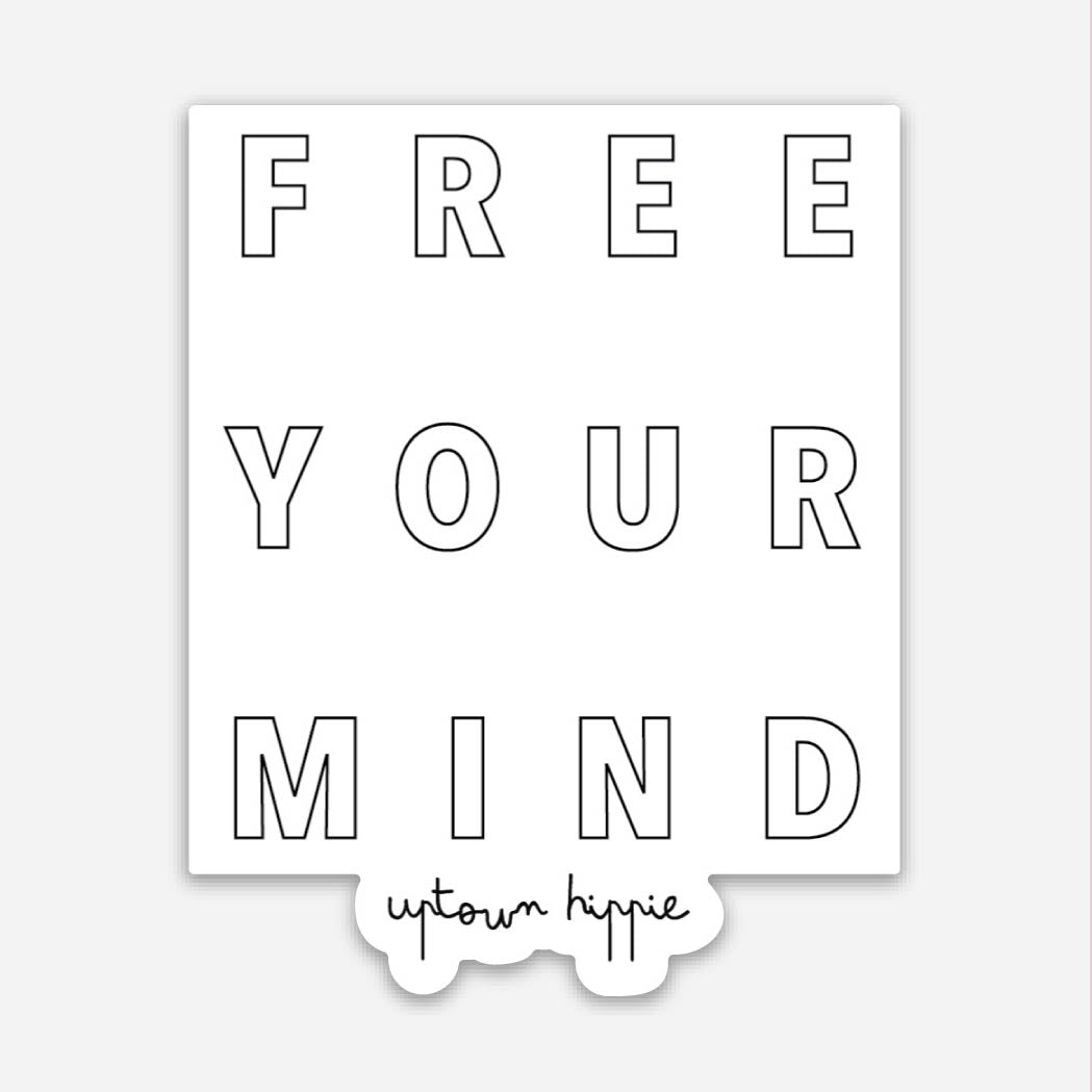 Free Your Mind Sticker