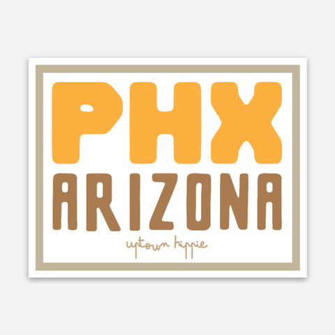 PHX Arizona Sticker