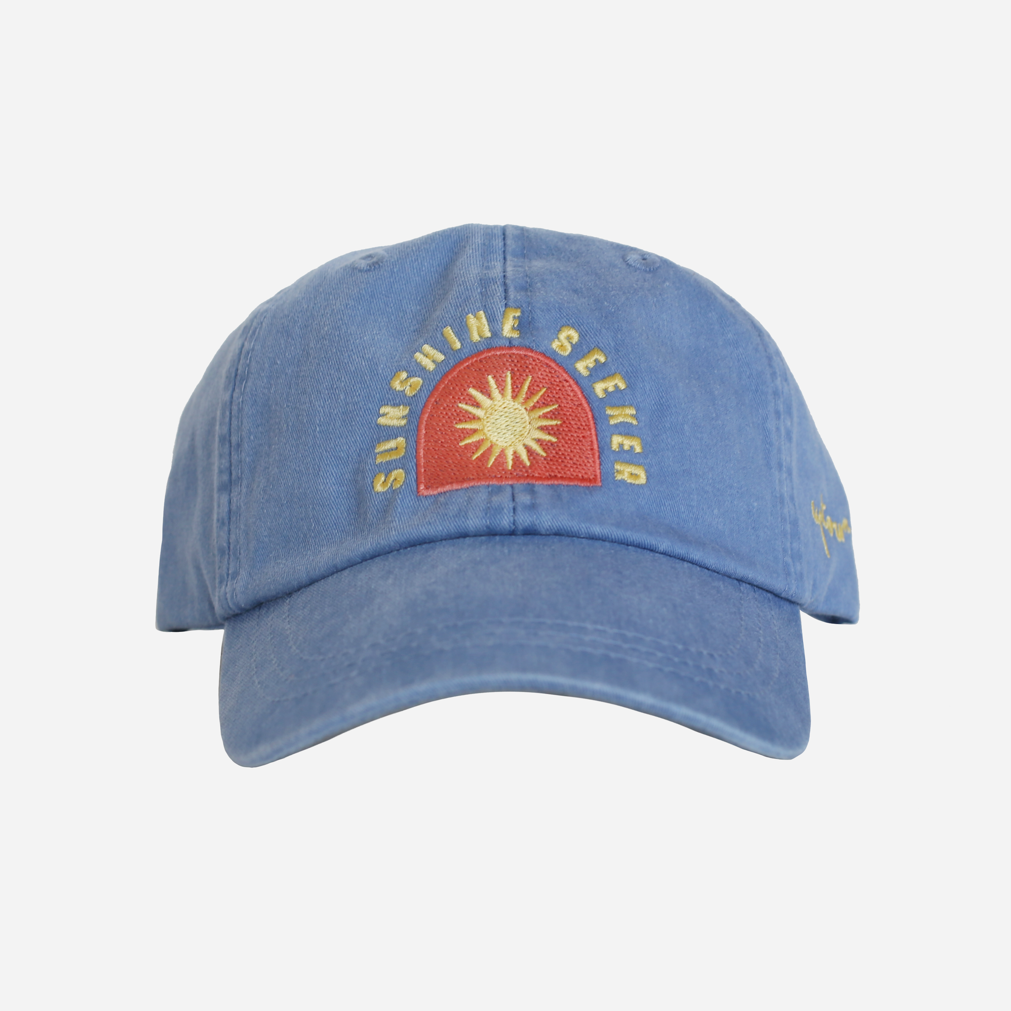 Sunshine Seeker Dad Hat (Blue)
