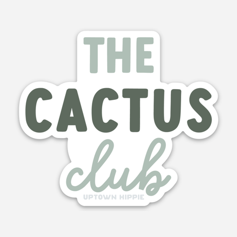The Cactus Club Sticker