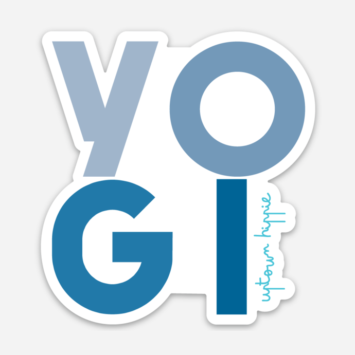 Yogi Sticker