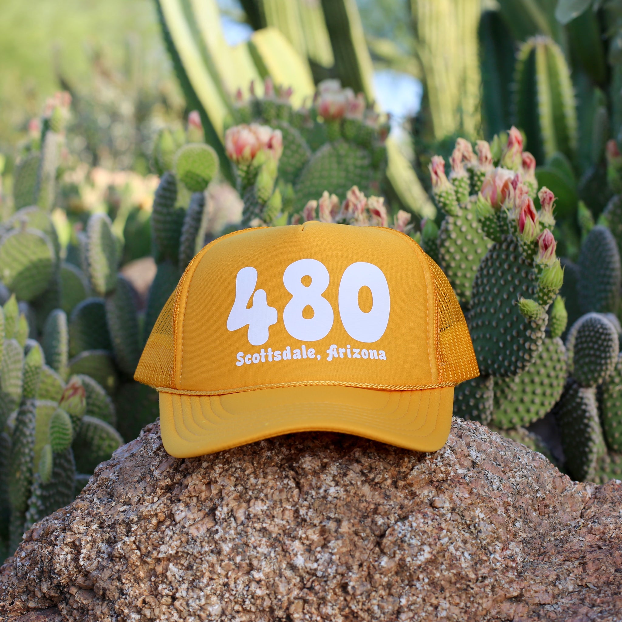 480 Trucker Hat (Yellow)
